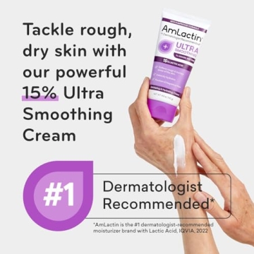 AmLactin Ultra Smoothing Cream - 15% Lactic Acid Moisturizer