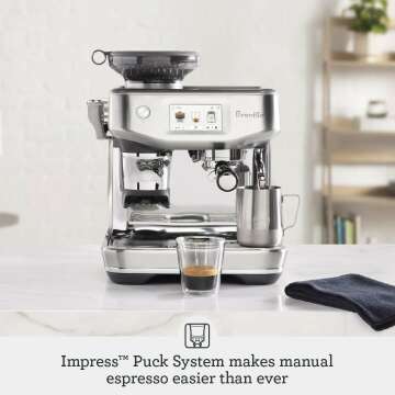 Breville Barista Touch Espresso Machine - BES881BSS