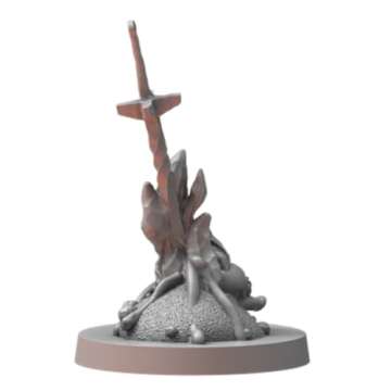 Steamforged Games Dark Souls The Roleplaying Game Miniatures Bundle: Crystal Lizards, Sir Alonne & Smelter Demon, Sinister Barrels, Bonfires, Hungry Mimics, and Dark Knights (28 Figures)