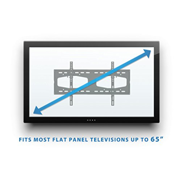 Mount-It! Slim Tilting TV Wall Mount for 32-55 Inch TVs