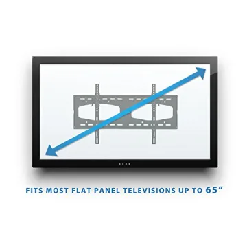 Mount-It! Slim Tilting TV Wall Mount for 32-55 Inch TVs