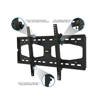 Mount-It! Slim Tilting TV Wall Mount for 32-55 Inch TVs