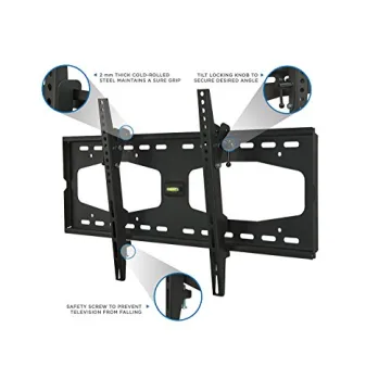 Mount-It! Slim Tilting TV Wall Mount for 32-55 Inch TVs