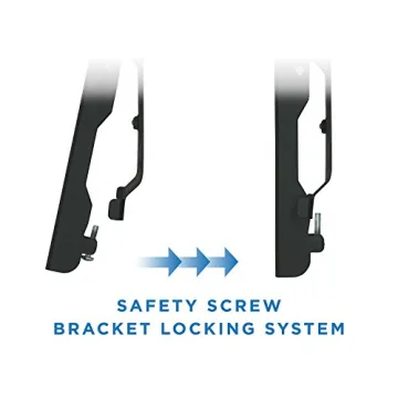 Mount-It! Slim Tilting TV Wall Mount for 32-55 Inch TVs