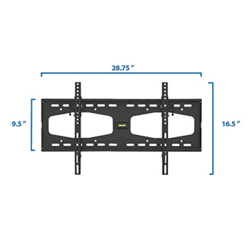 Mount-It! Slim Tilting TV Wall Mount for 32-55 Inch TVs