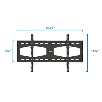 Mount-It! Slim Tilting TV Wall Mount for 32-55 Inch TVs