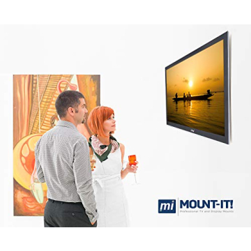 Mount-It! Slim Tilting TV Wall Mount for 32-55 Inch TVs