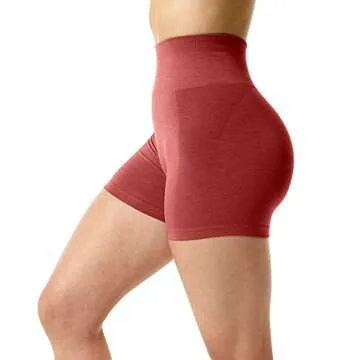 Unthewe Seamless Butt Lifting Gym Shorts for Women