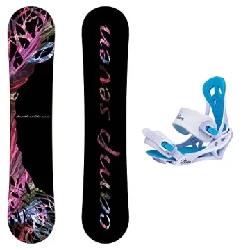 Camp Seven Featherlite Women's Snowboard & Siren Mystic Bindings - 150 cm