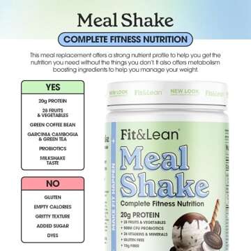 Fit & Lean Meal Replacement Shake - Healthy & Delicious