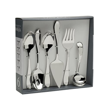 Elegant Mikasa Bravo 6-Piece Serving Set for Entertaining