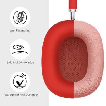 Premium Silicone Cover for AirPods Max - Stylish Protection