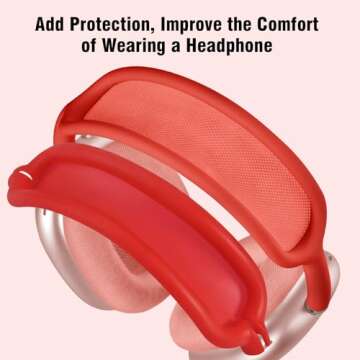 Premium Silicone Cover for AirPods Max - Stylish Protection