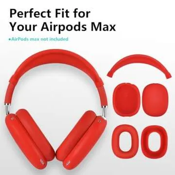 Premium Silicone Cover for AirPods Max - Stylish Protection