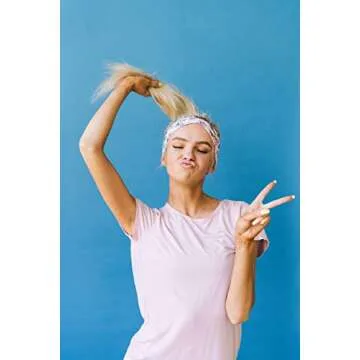 Maven Thread Asana Women's Sports Running and Yoga Headbands - Wide 4 Thick Non-Slip Sweatbands for Exercise, Gym, and Athletic Workouts, 2 Pack