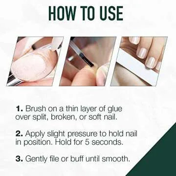 IBD Brush-On Gel Resin for Instant Nail Repairs 5 Seconds