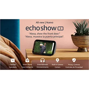 Echo Show 5 Smart Display with Video Calling and More