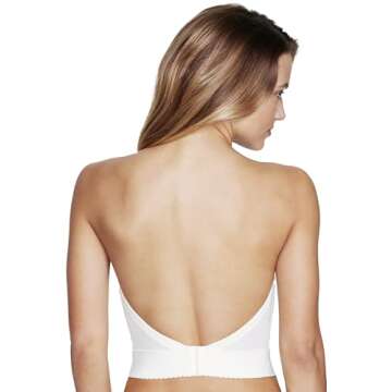 Dominique Women's Noemi Backless Strapless Bustier Bridal Bra (32A-44F) #6377
