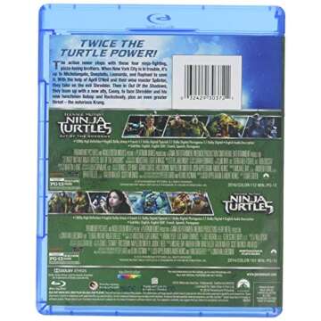 Teenage Mutant Ninja Turtles 2-Movie Collection - Action-Packed Adventures!