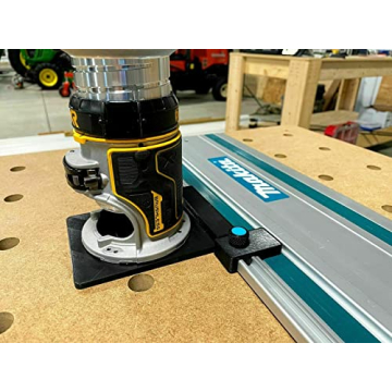 ToolCurve Track Saw Guide Rail Limit Stops for Accurate Cuts