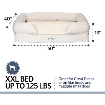 PetFusion Ultimate Orthopedic Dog Bed for Large Breeds