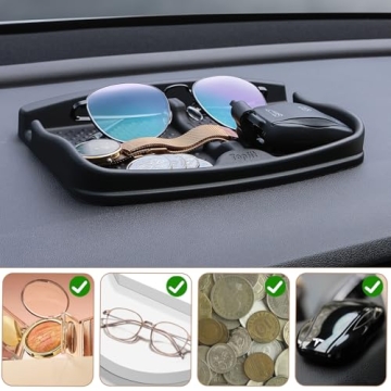 ThinSGO Anti-Slip Dashboard Holder for Essentials