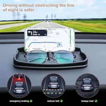 ThinSGO Anti-Slip Dashboard Holder for Essentials