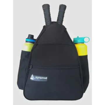 Pyramid Outdoor Concepts Premium Pickleball Backpack Bag - Ideal for 2-3 Paddles & Water Bottles