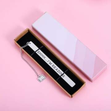 Book Marks for Reading Funny Bookmark for Book Lovers Gifts for Women Bookish Reading Accessories Birthday Gift for Friends Reader Book Club Gift Christmas Gift for Her
