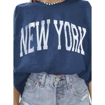 Remidoo Women's Casual Graphic Tee - Soft & Stylish