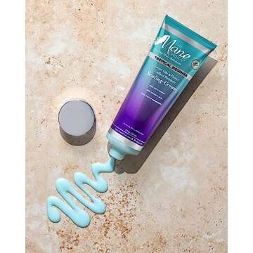 The Mane Choice Tropical Moringa Sealing Cream, Supports Hair Growth & Retention, 8 oz, Hair Moisturizer for Curly, Wavy & Coily Hair, Restores Moisture & Enhances Shine, Paraben & Sulfate Free