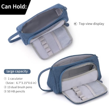 EASTHILL Big Capacity Pencil Case Perfect Organizer for Everyone