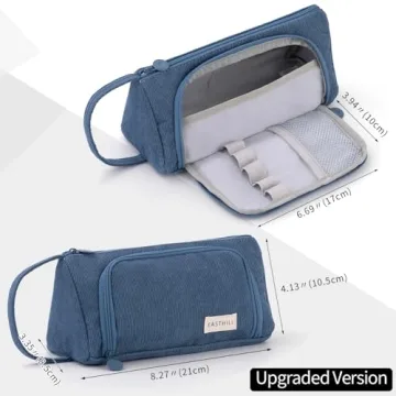 EASTHILL Big Capacity Pencil Case Perfect Organizer for Everyone