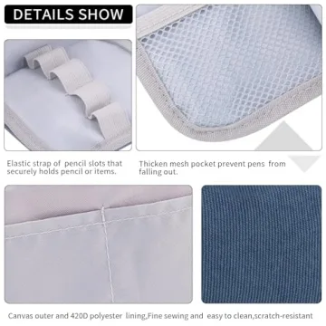 EASTHILL Big Capacity Pencil Case Perfect Organizer for Everyone