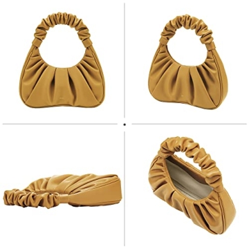 JW PEI Gabbi Hobo Handbag in Vegan Leather Beer