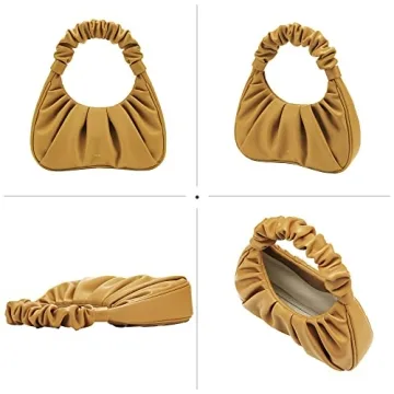 JW PEI Gabbi Hobo Handbag in Vegan Leather Beer