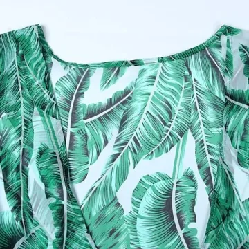 Shermie Women's Long Kimono Beach Cover Up Stylish Chiffon