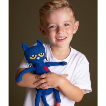 Pete the Cat 14.5-Inch Plush Doll Blue Kids Toy