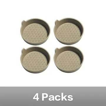 Banseko Silicone Car Coasters - Durable & Stylish