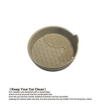 Banseko Silicone Car Coasters - Durable & Stylish