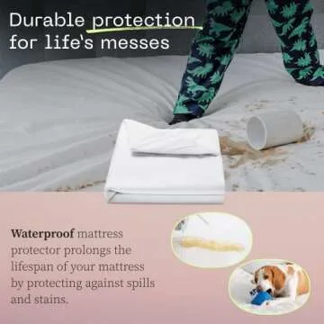 Coop Home Goods Queen Waterproof Mattress Protector