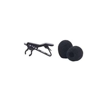 AUGSUN 18Pcs Lavalier Microphone Clip Kit for Quality Sound