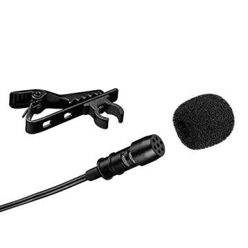 AUGSUN 18Pcs Lavalier Microphone Clip Kit for Quality Sound