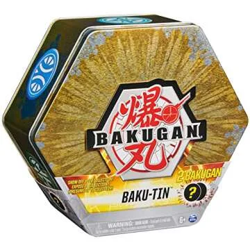 Bakugan Baku-Tin Premium Storage Case with Surprises