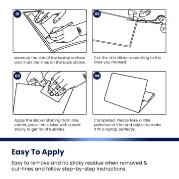 Vibrant LSS Laptop Skin Cover with Music Design