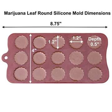 PJ BOLD Silicone Candy Molds - Create Unique Treats