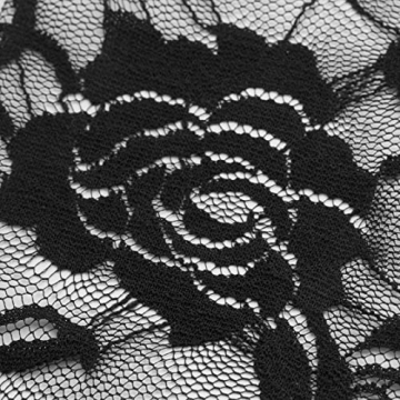 Elegant BABEYOND Floral Lace Gloves for Every Occasion