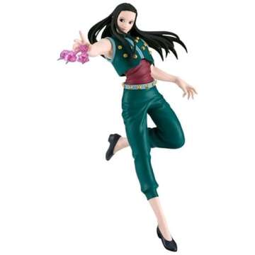 NINJAMO Hunter x Hunter Illumi Vibration Stars Anime Collectible 6.7" in