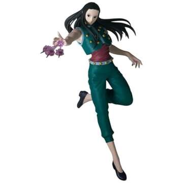 NINJAMO Hunter x Hunter Illumi Vibration Stars Anime Collectible 6.7" in