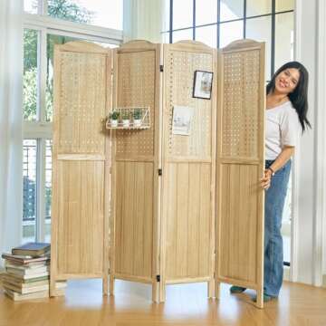 Stylish Peg Board Display Stand for Events & Home Use